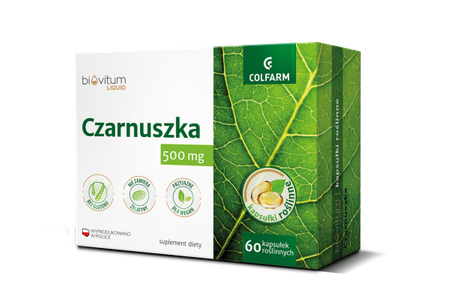 CZARNUSZKA BIOVITUM LIQUID x 60 kapsułek w roślinnej otoczce