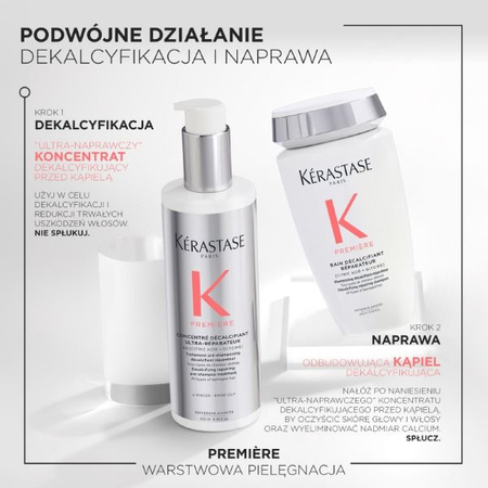 Kérastase Premiere - Naprawczy Koncentrat Dekalcyfikujący Włosy Przed Kąpielą, 250ml