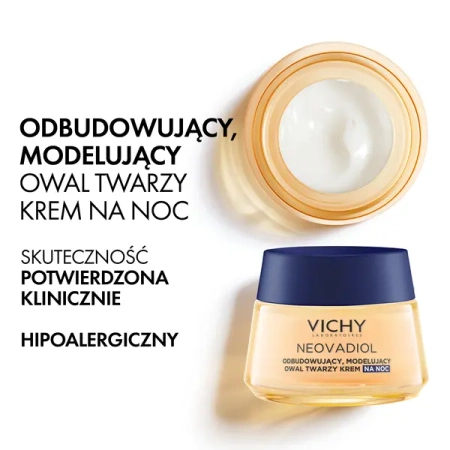 Vichy Neovadiol Peri-Menopause – Ujędrniający Krem na Noc przed Menopauzą, 50 ml