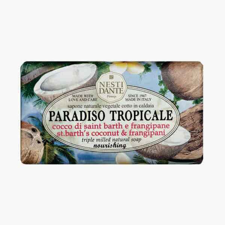 Nesti Dante - Naturalne Mydło Kokosowe – Egzotyczny Zapach i Odżywcza Pielęgnacja, 250g 