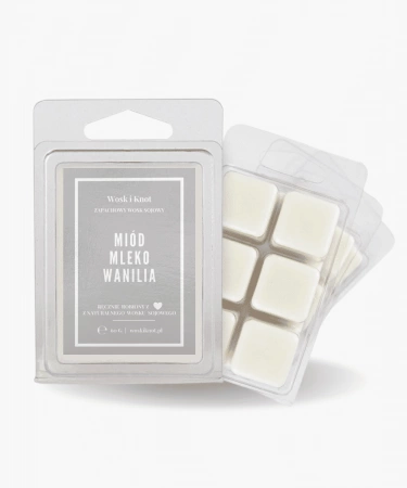 Wosk i Knot wosk zapachowy Miód Mleko&Wanilia 60g