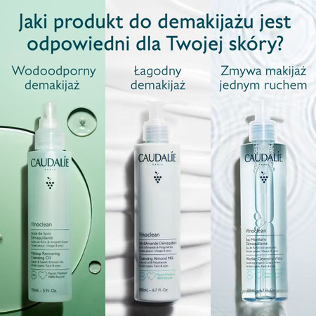 Caudalie Vinoclean - Migdałowe Mleczko do Demakijażu, 200ml     