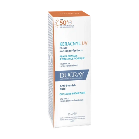 DUCRAY KERACNYL UV Fluid przeciw niedoskonałościom, 50ml