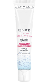 DERMEDIC REDNESS CALM Krem przeciwzmarszczkowy na noc, 40ml