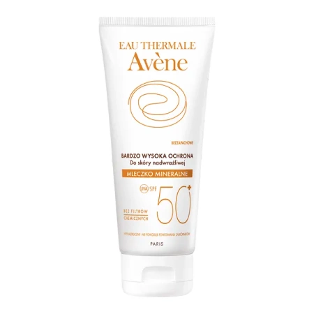 Avene Sun Mleczko Mineralne do Opalania SPF50+, 100ml