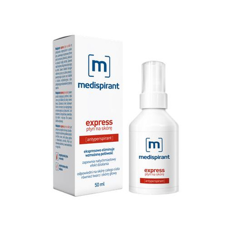 Medispirant Express Płyn na Skórę- 50ml | KRÓTKA DATA WAŻNOŚCI: 30.04.2025R.