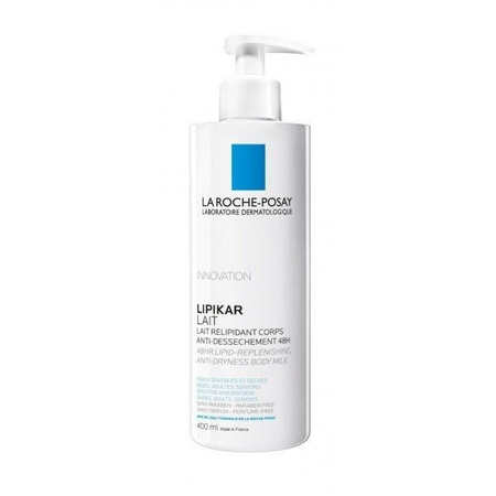 La Roche-Posay Lipikar Lait – Mleczko do Ciała Nawilżające, 400ml