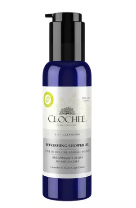 Clochee Orzeźwiający Olejek do Mycia Ciała, 100ml | KRÓTKA DATA: 12/01/2026