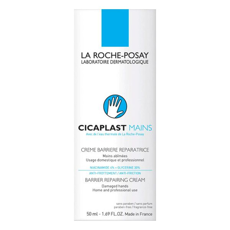 La Roche-Posay Cicaplast Regenerujący Krem do Rąk, 50 ml 