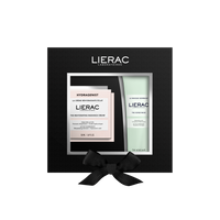 LIERAC HYDRAGENIST Zestaw: Krem Nawilżający + Maska Peelingująca