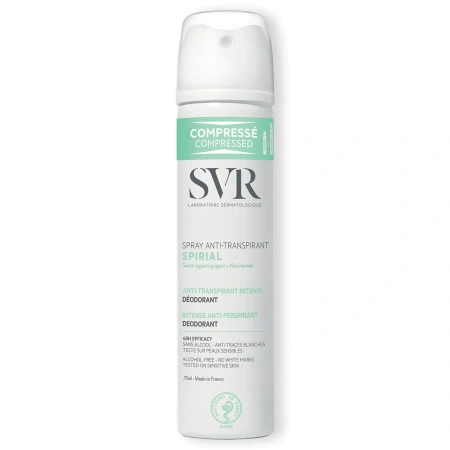 SVR Spirial Spray Anti-Transpirant – Antyperspirant 48h, 75ml