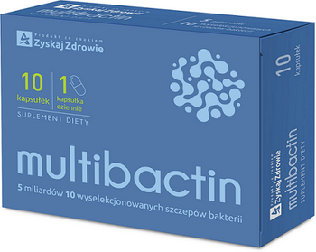 Zyskaj Zdrowie MultiBactin, 10 kapsułek | KRÓTKA DATA: 02/2026r.