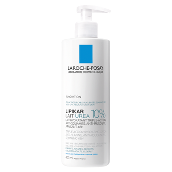 LA ROCHE-POSAY Lipikar Lait Urea 10% Mleczko Nawilżające, 400ml