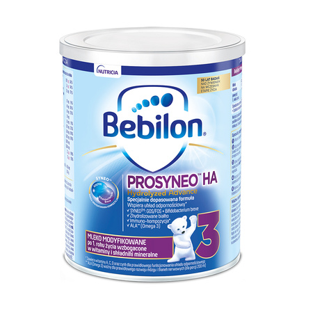 Bebilon Prosyneo HA 3 - Mleko Modyfikowane po 1. roku, 400 g