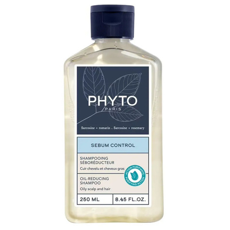 PHYTO SEBUM CONTROL Szampon sebo-regulujący, 250ml