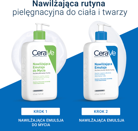 CeraVe Nawilżająca Emulsja do skóry normalnej i suchej, 236ml