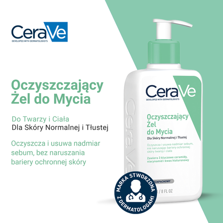 CeraVe Oczyszczający Żel do mycia, 236ml