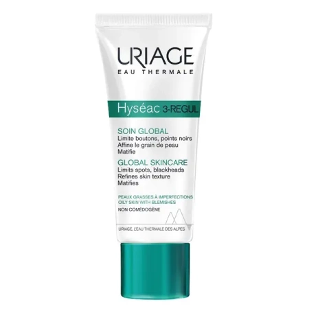 Uriage Hyséac 3-Regul – Krem Przeciw Niedoskonałościom, 40ml