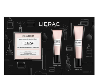 Lierac Hydragenist Zestaw – Krem-Żel, 50ml + Serum, 15ml + Krem pod oczy 7,5ml