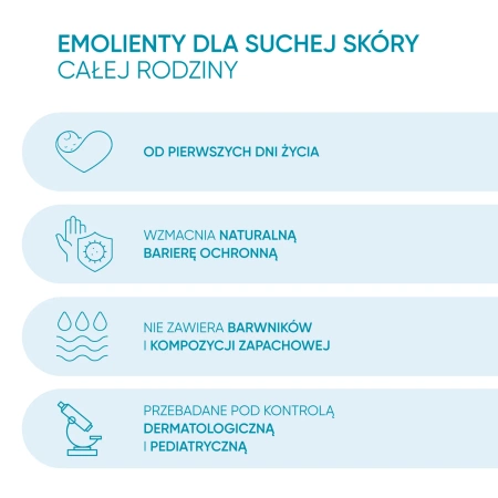 OILLAN DERM+ Kremowy Żel do Mycia, 400ml