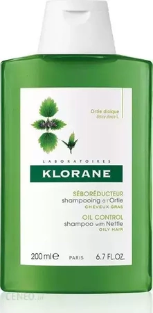 KLORANE Szampon z organiczną pokrzywą, 200ml