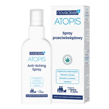 NOVACLEAR ATOPIS Spray przeciwświądowy, 100ml