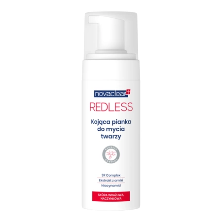 NOVACLEAR REDLESS Pianka do Mycia twarzy, 100ml