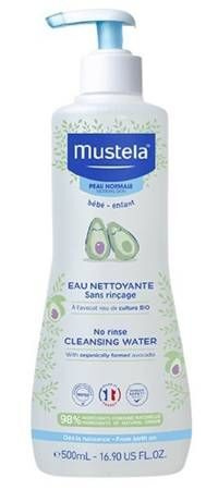 MUSTELA BEBE Woda oczyszczająca bez spłukiwania, 500ml