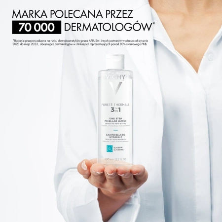 VICHY Purete Thermale Płyn Micelarny dla Skóry Wrażliwej, 400 ml