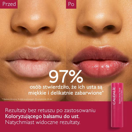 Caudalie Vinotherapist Koloryzujący Balsam do Ust 4,5g