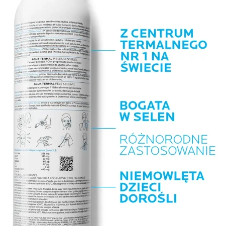 La Roche-Posay Eau Thermale – kojąca woda termalna w sprayu, 300ml