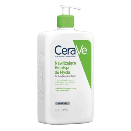 Cerave Nawilżająca Emulsja do Mycia Skóry Normalnej i Suchej, 1l