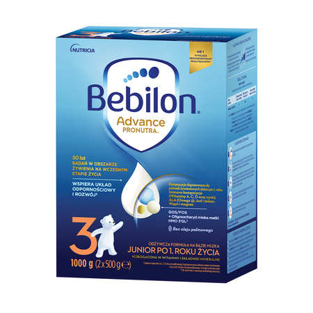Bebilon 3 Advance Pronutra Junior, 1000g