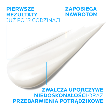 LA ROCHE-POSAY EFFACLAR DUO(+) SPF30 Krem do Cery Trądzikowej, 40 ml