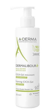 A-DERMA DERMALIBOUR+ CICA Żel do mycia, 200ml