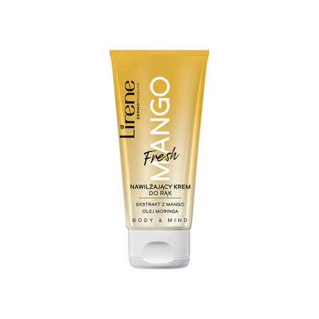 Lirene Body&Mind Krem do rąk nawilżający Mango, 50ml