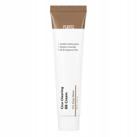 PURITO CICA CLEARING BB CREAM Krem 31 DEEP WARM, 30ml