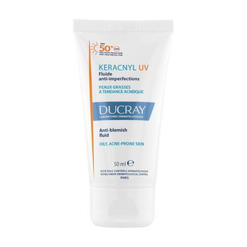 Ducray Keracnyl UV Fluid przeciw niedoskonałościom, 50ml