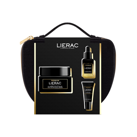 LIERAC Premium Zestaw: Bogaty Krem, Serum, oraz Krem pod Oczy