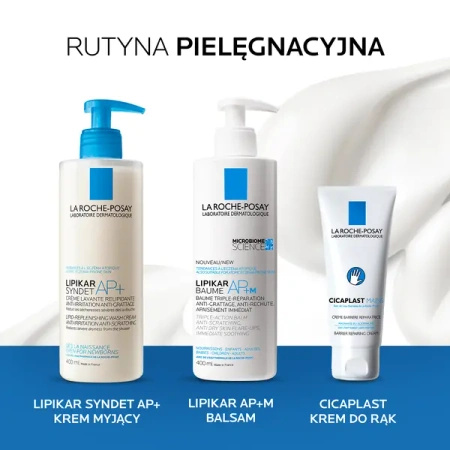 La Roche-Posay Lipikar Baume AP+M – Kojąco-Odbudowujący Balsam do Ciała, 200 ml