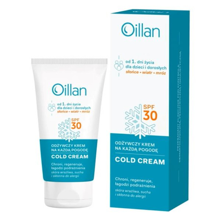 Oillan Krem Odżywczy do Twarzy SPF 30, 50ml