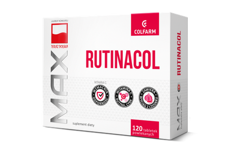 MAX RUTINACOL x 120 tabletek