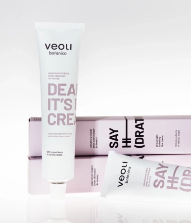 Veoli Botanica Say Hi (Dration) Lekki Krem Nawilżający do Twarzy, 75ml