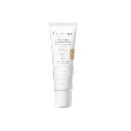 AVENE Couvrance Fluid korygujący SPF20 beżowy, 30ml 