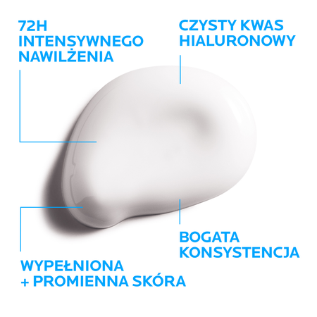 LA ROCHE-POSAY HYDRAPHASE HA RICH Krem Intensywnie Nawilżający, 50ml