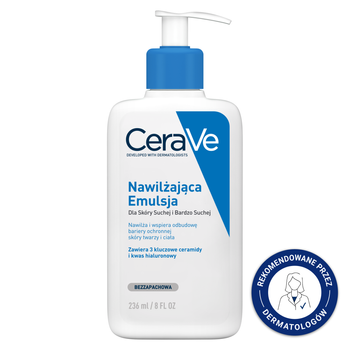 CeraVe Nawilżająca Emulsja do skóry normalnej i suchej, 236ml