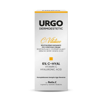 URGO DERMOESTETIC C-VITALIZE Rewitalizujący krem do skóry wokół oczu, 15ml