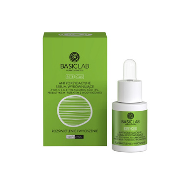 BASICLAB Serum z Witaminą C 15% Nawilżenie i Rozświetlenie, 15ml