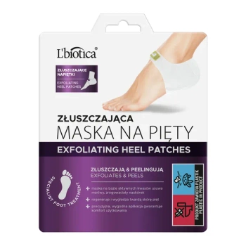 L'BIOTICA Maska złuszczająca na pięty, 18g