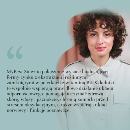 MyBestPharm Zinc+, 30 kapsułek 